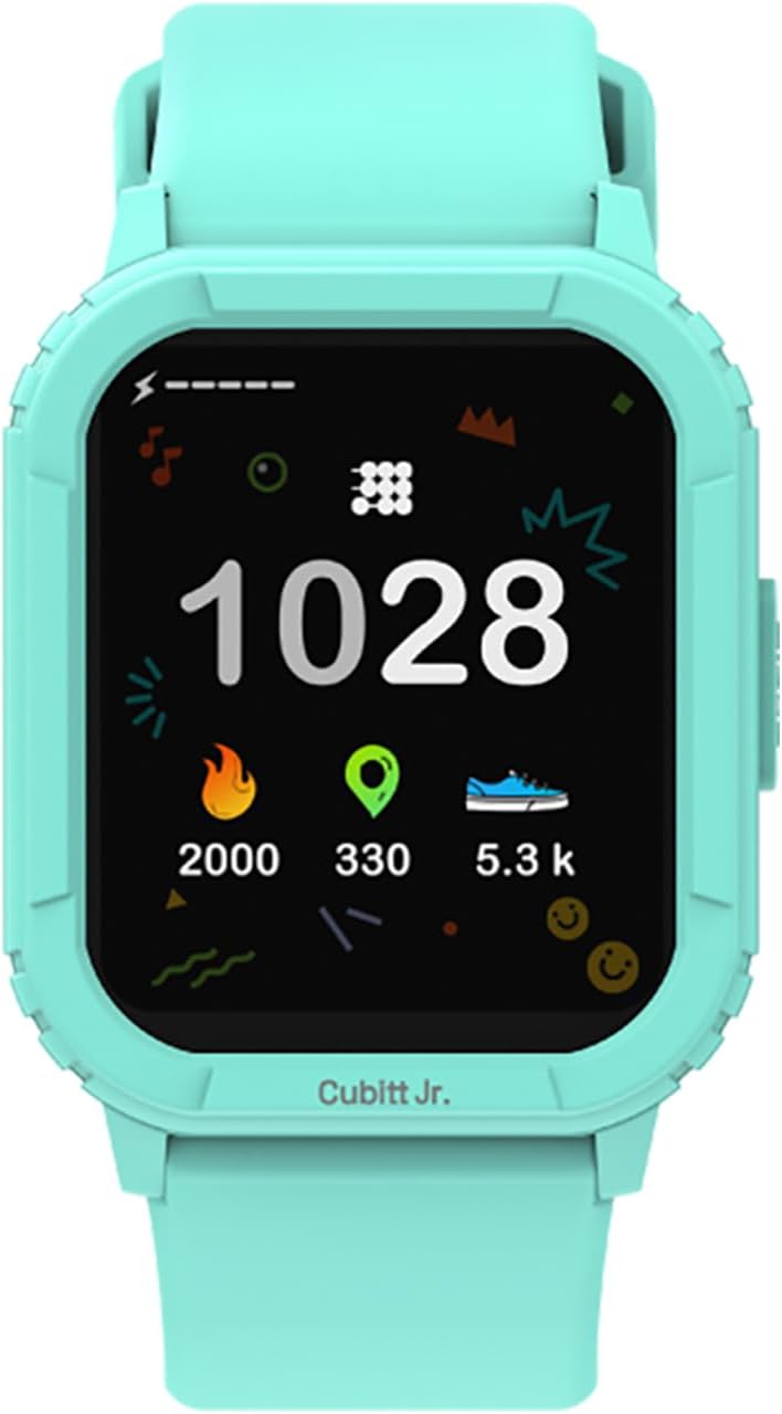 Cubitt Jr. Smartwatch Fitness Tracker for Kids with Games & More