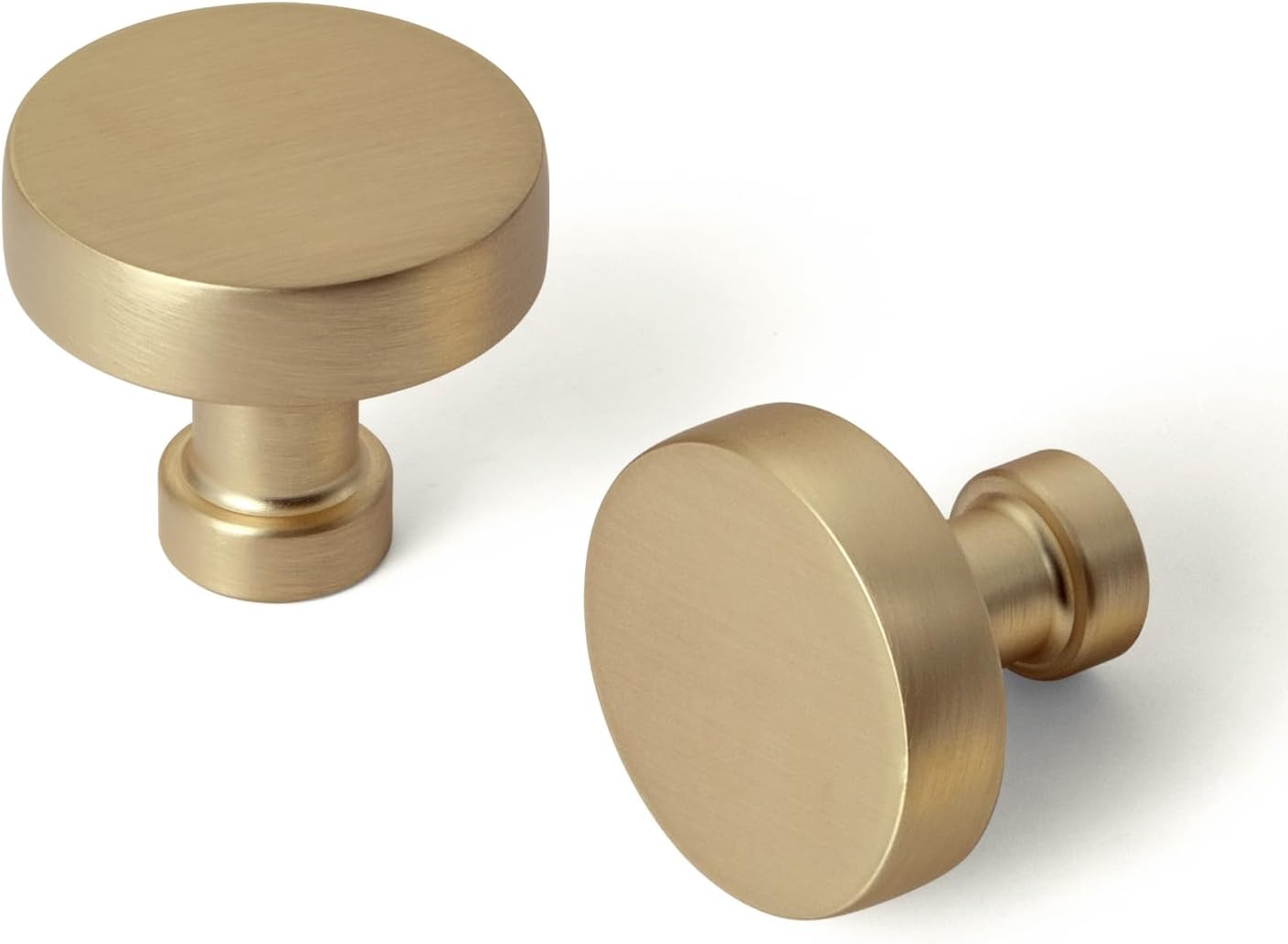 Goo-Ki Champagne Bronze Drawer Knobs for Modern Cabinets