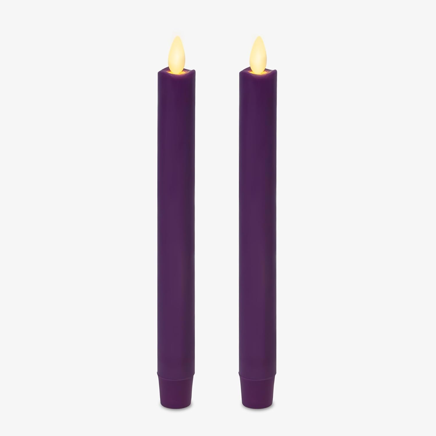 Luminara Flameless Battery Operated Taper Candle Pack of 2