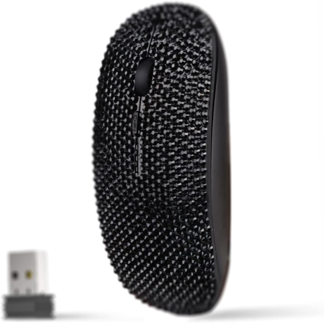 Wireless Crystal Mouse - Elegant Bling Design