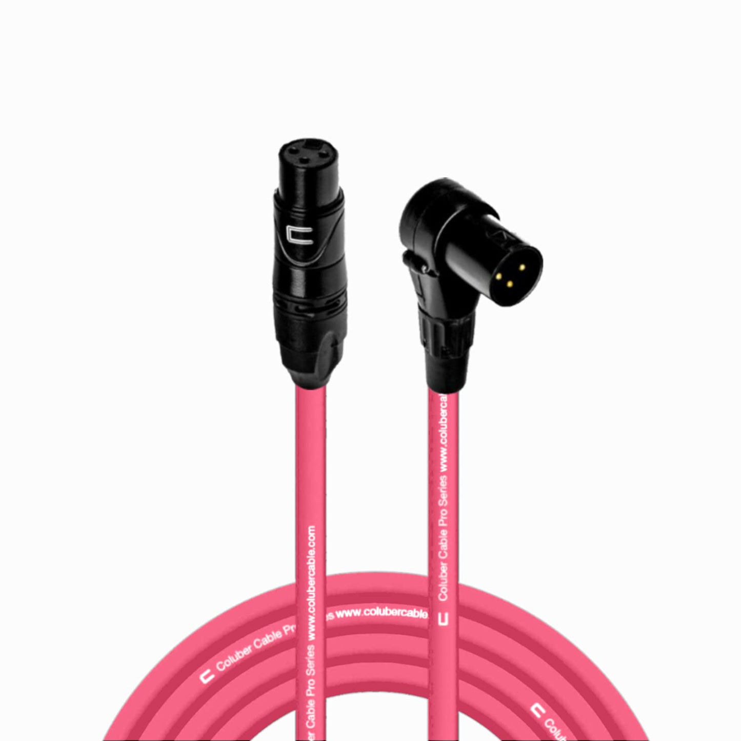 Balanced XLR Cable Female to Right Angle XLR Male - 30 Feet