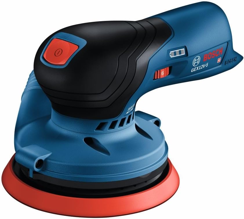 BOSCH GEX12V-5N 12V Max Brushless 5in Random Orbit Sander Review