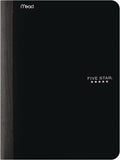 Five Star Composition Book Wide Ruled 100 Sheets - Durable All-Purpose
