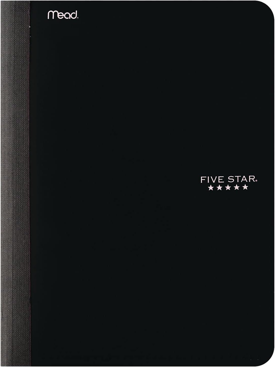 Five Star Wide Ruled Composition Book, 100 Sheets, Color Varies, 9-3/4 x 7-1/2
