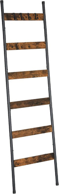 HOOBRO Blanket Ladder, 6-Tier Towel Rack for Home Decor