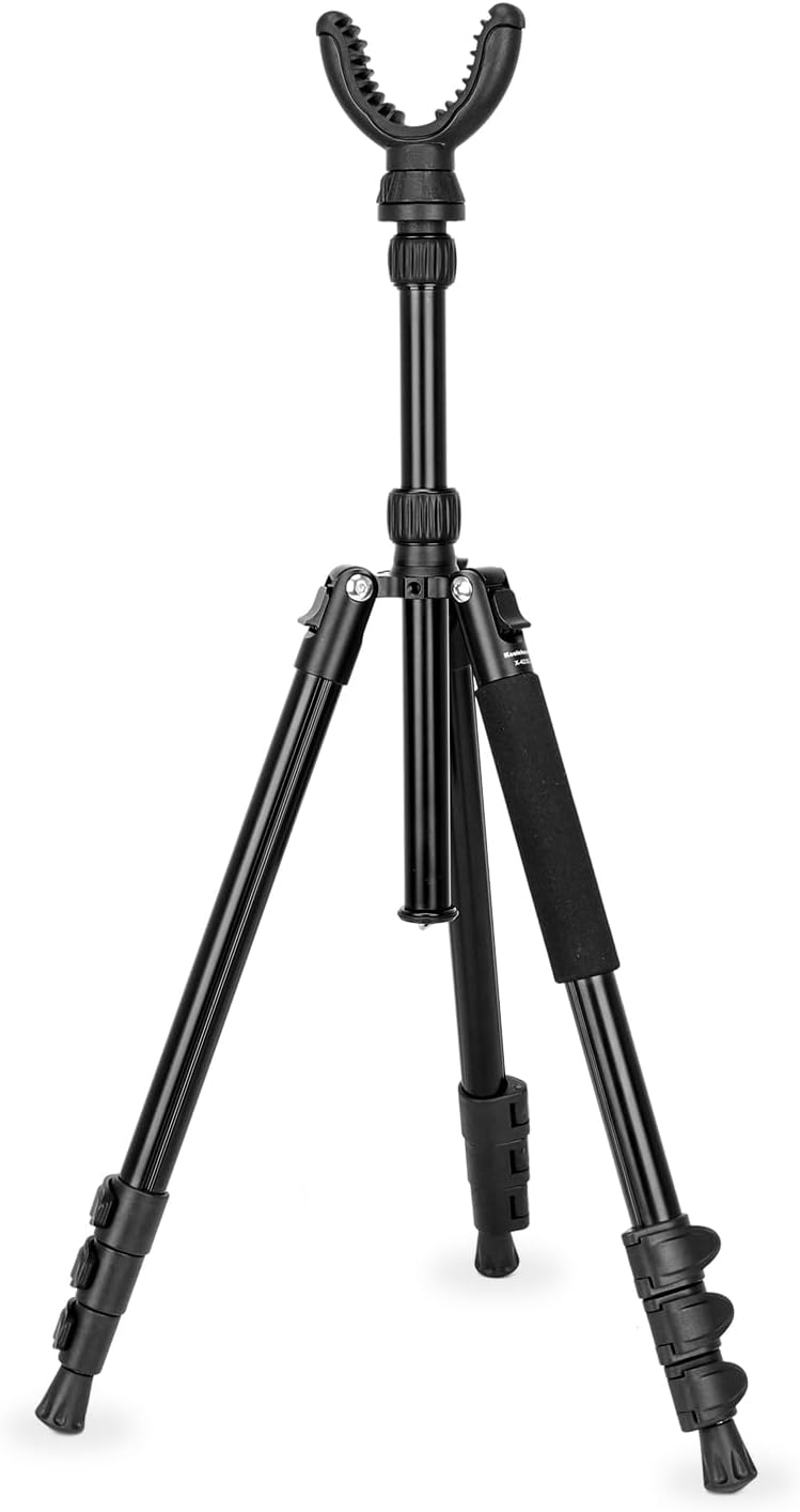 Shooting Tripod Hunting Rest with 360 Rotate Adjustable Height