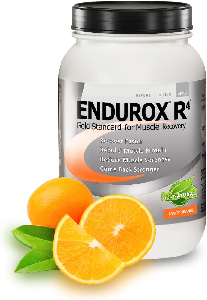 Endurox R4 Post Workout Recovery Drink Mix for Muscle Recovery