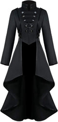Medieval Steampunk Jacket for Women - Vintage Gothic Tailcoat