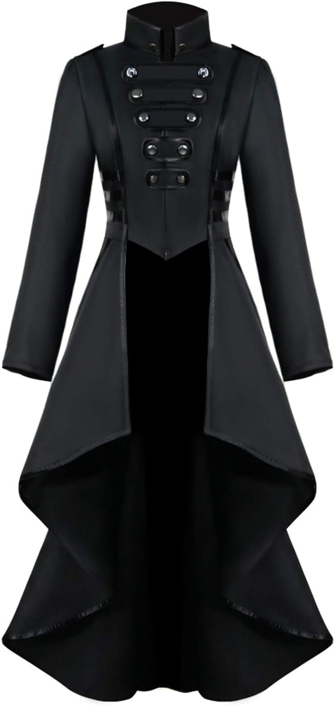 Medieval Steampunk Jacket for Women, Vintage Gothic Costume