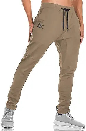 BROKIG Mens Jogger Sport Pants for Gym and Casual Wear