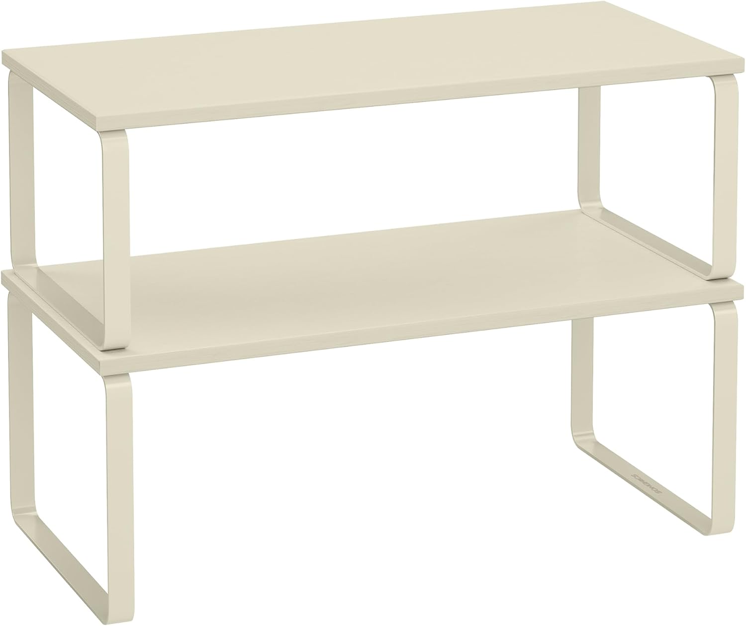 SONGMICS Kitchen Organizer Shelf Set of 2 for Counter Storage