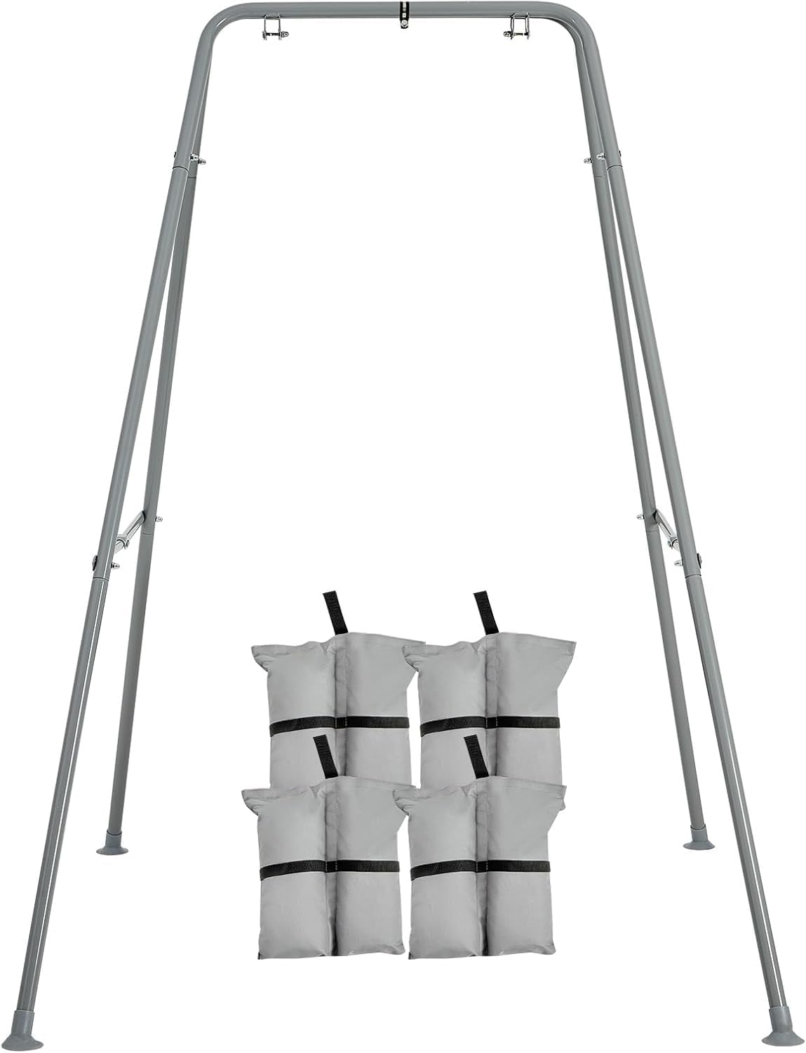 FUNLIO Foldable Swing Stand for Kids with Sandbags for Safety