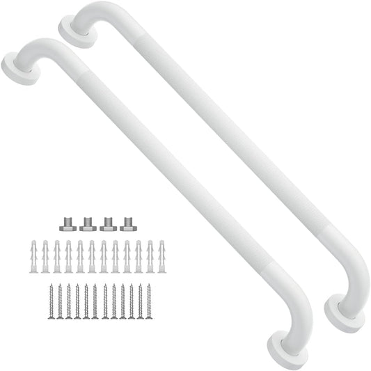 24 Inch Anti Slip Shower Grab Bar 2 Pack for Safety Support