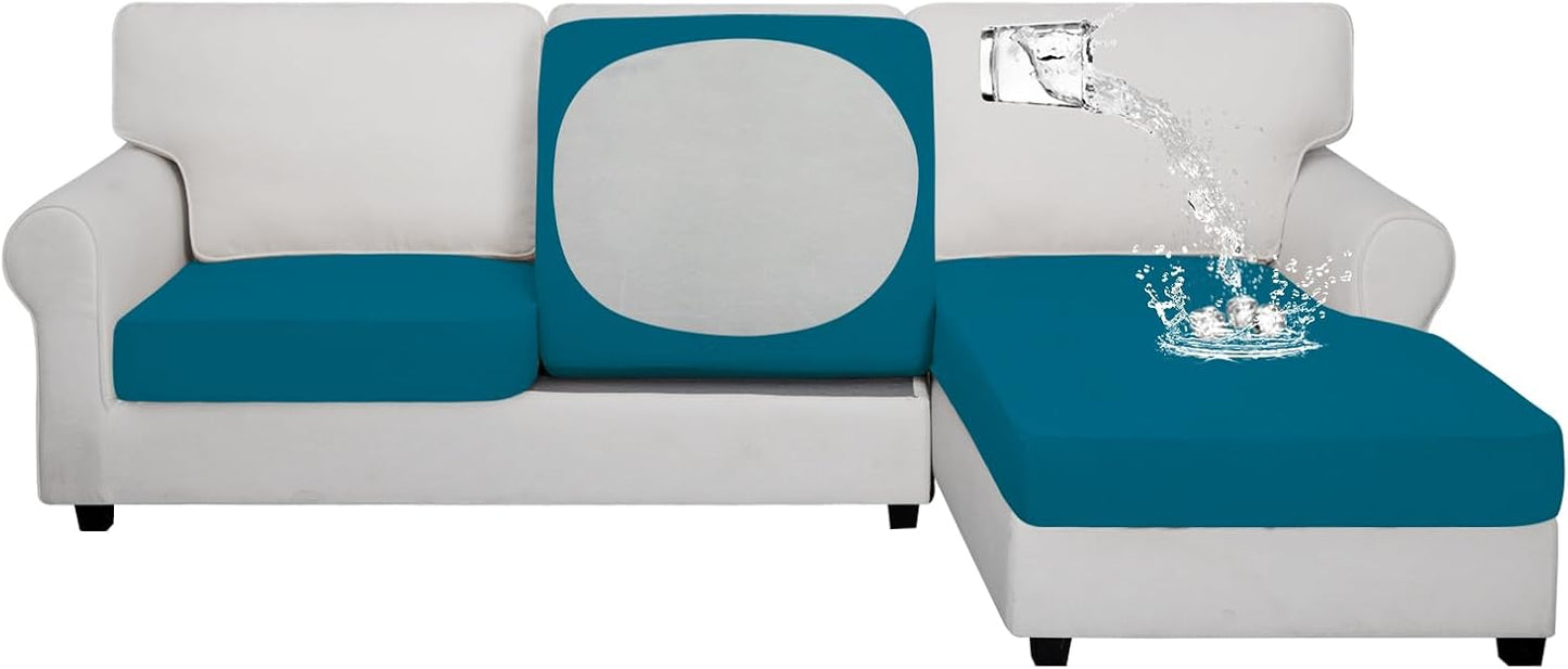 Easy-Going Waterproof Couch Cushion Covers for Sectional Sofa