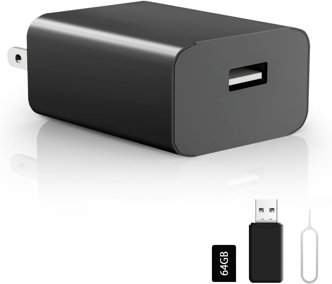 Night Vision Mini Security Camera, Motion Detection, No WiFi - UIKOP