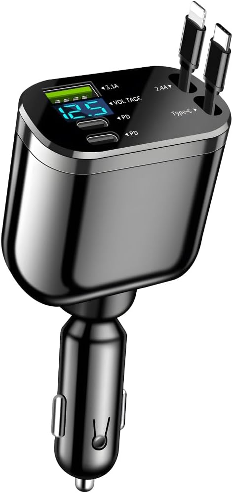 Super Fast 4-in-1 Car Charger by Ankuee