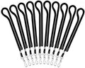 MIFFLIN Lanyard Black 36 in 1000 Pack - Durable ID Badge Cords