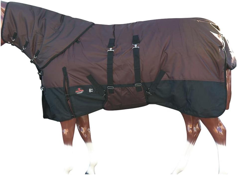 HILASON 1200D Waterproof Winter Horse Turnout Blanket 66 in