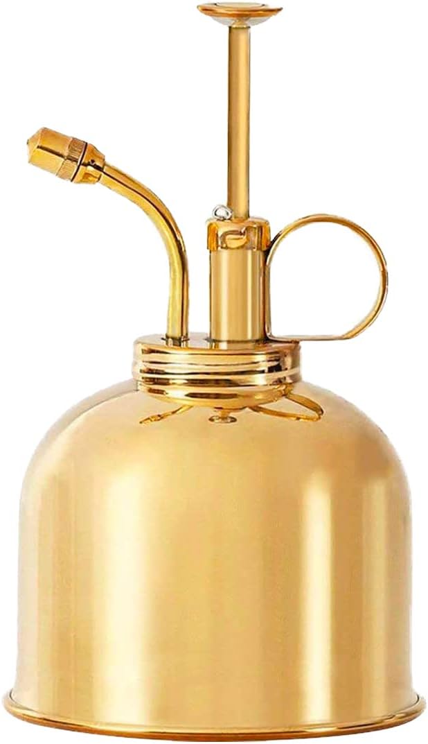 Brass Plant Mister for Indoor Plants - Stylish Watering Can