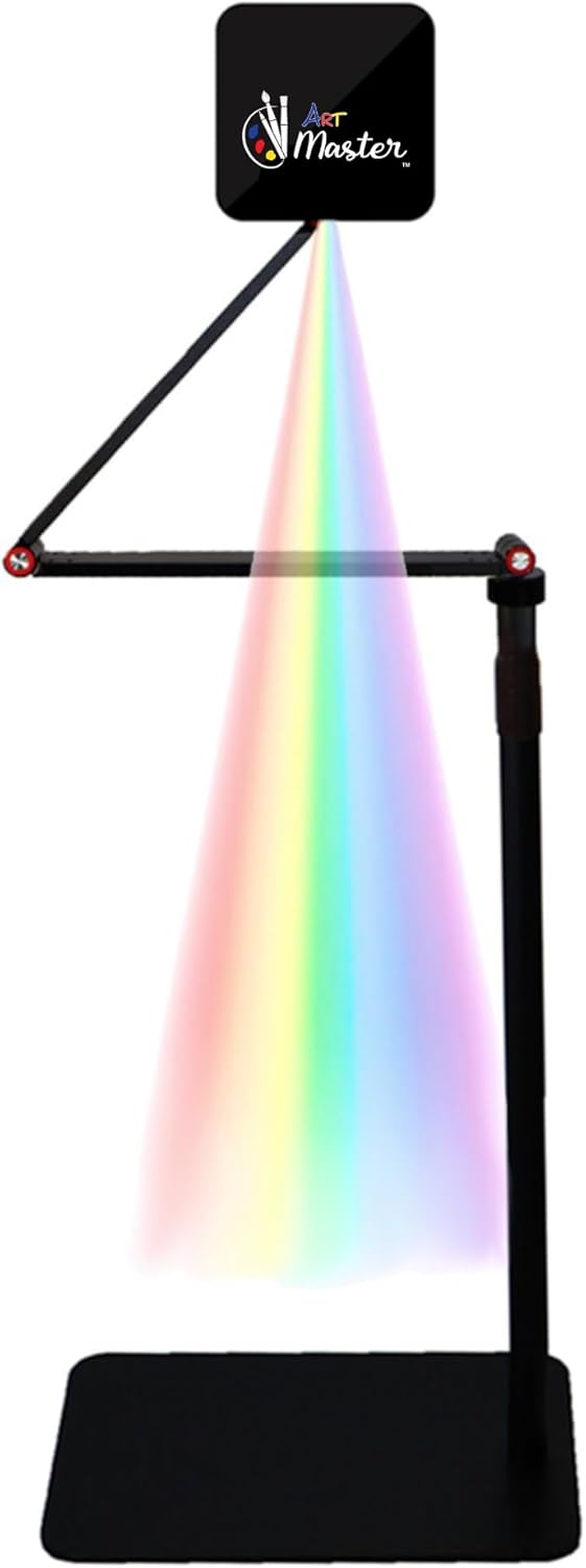 Wireless Art Projector: Sharp Colors, Portable Power