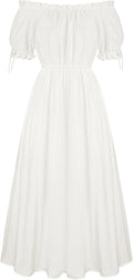 Scarlet Darkness Renaissance Costume Women Maxi Dress - Versatile can