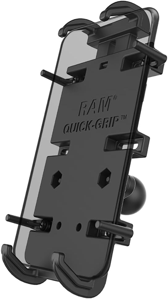 RAM Mounts Quick-Grip XL Phone Holder with Ball for Secure Fit