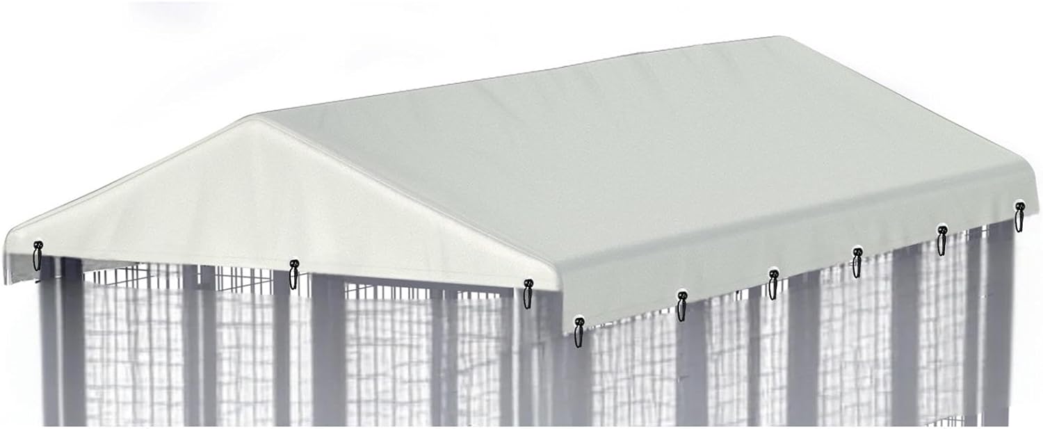 Outdoor Replacement Kennel Cover 5ftW x 10ftL Waterproof Oxford