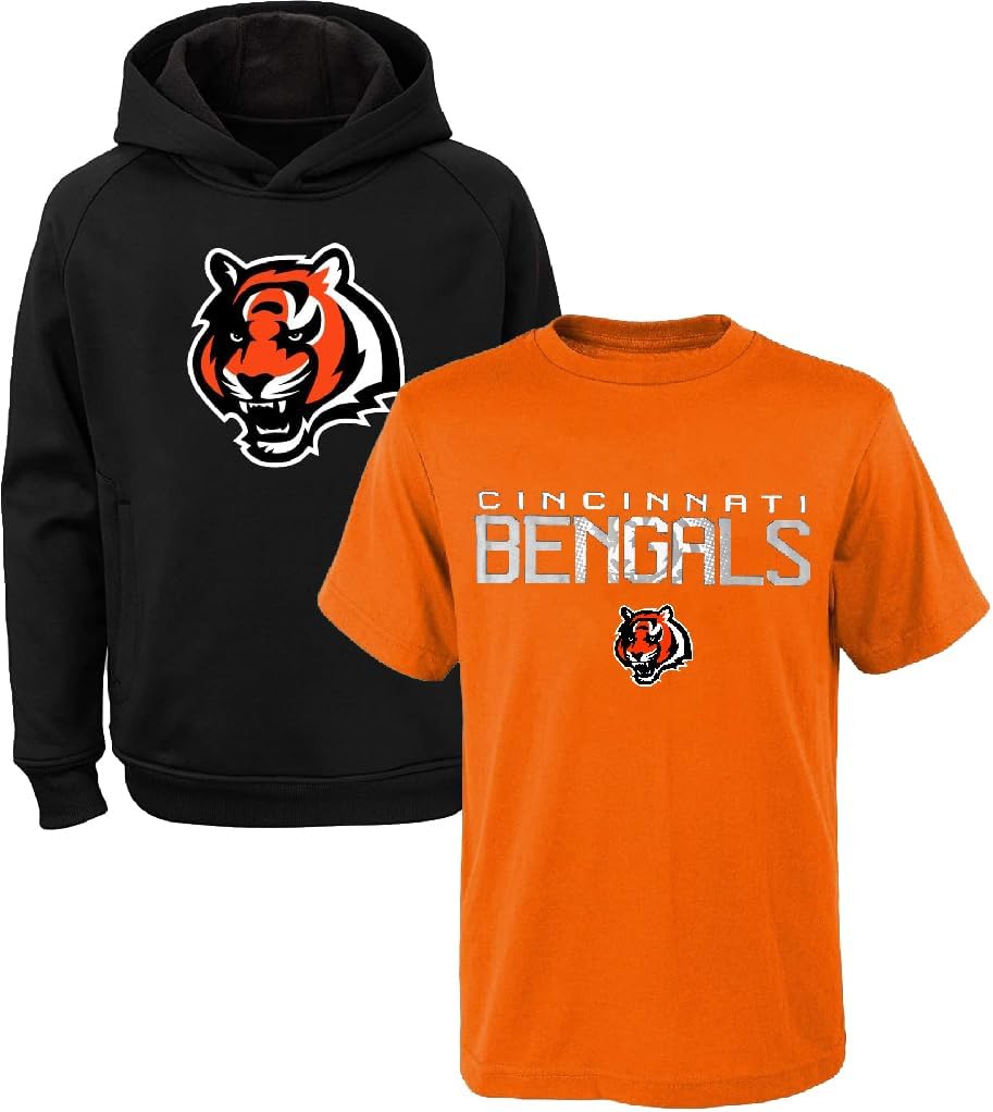 NFL Youth 8-20 Polyester Performance Hoodie & T-Shirt Set