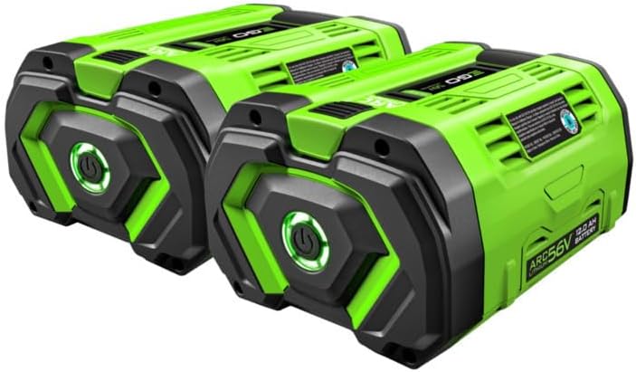 EGO POWER+ 56V 12.0Ah Battery 2-Pack for Maximum Performance