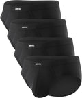 Men's Tagless Briefs with Contour Pouch - Cool, Soft Support