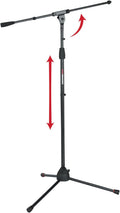 Gator Frameworks Standard Tripod Microphone Stand with Boom Arm