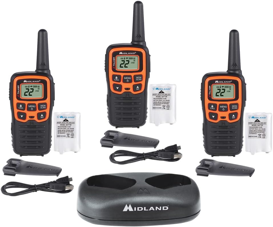 Midland T51X3VP3 X-TALKER Walkie-Talkie for Outdoor Adventures