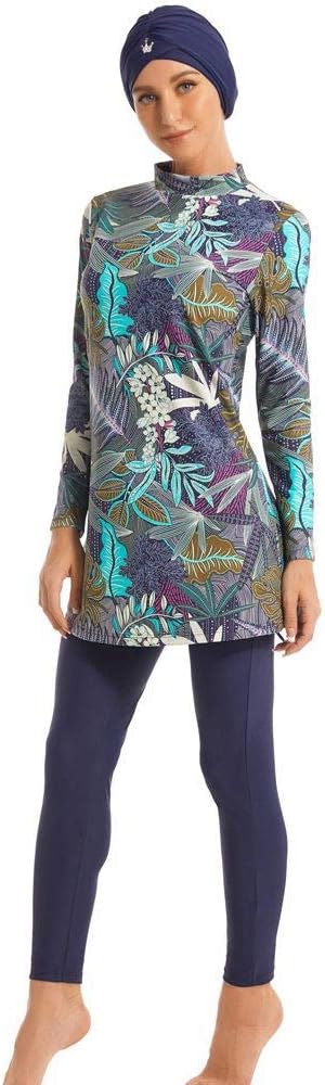 Ababalaya Fully Covered Swimsuits for Modest Swimwear Lovers