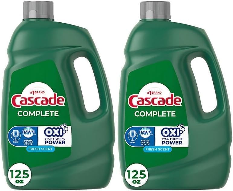 Cascad Complete Gel + Oxi Dishwasher Detergent 2 Pack Review