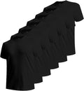 BAMBOO COOL Men's Undershirts 3 or 6 Pack - Moisture-Wicking Crewneck