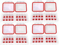 IceTopper Plus Ice Cube Tray with Lids - Stackable, Easy Release