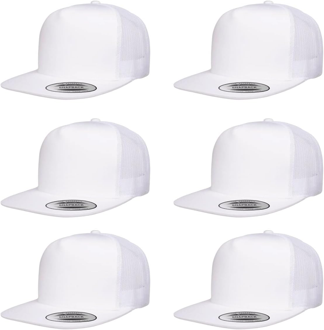 Yupoong 5-Panel Classic Trucker Cap for Ultimate Comfort