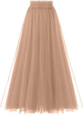 A Line Tulle Tea Length Skirt - Elegant Tutu for Events