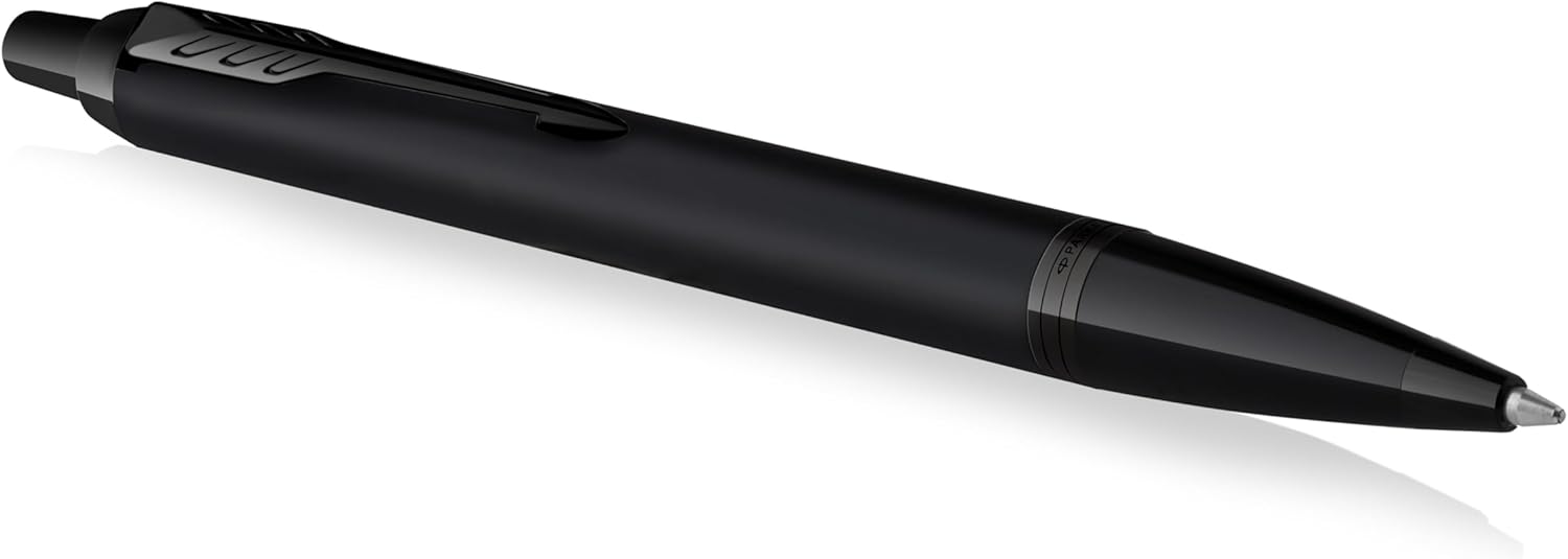 Parker IM Ballpoint Pen in Matte Black with Black Trim Design
