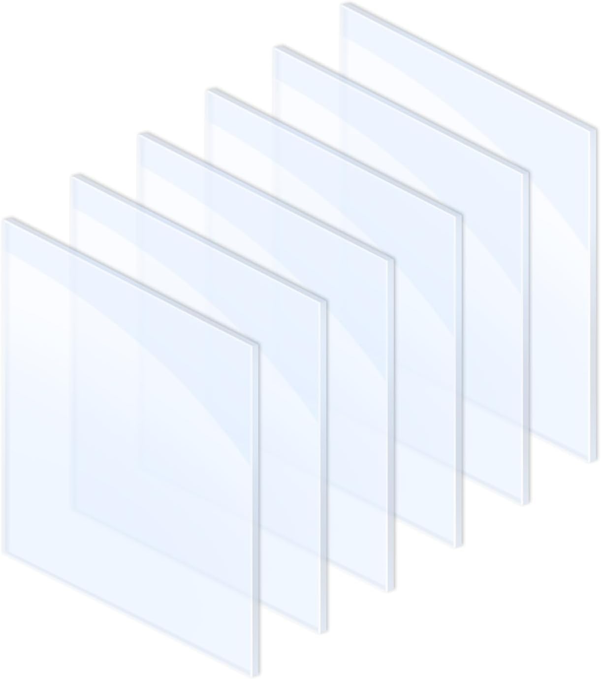 Clear Lens 6 Pack for Lincoln Viking 3350 Helmet KP3044-1 - Quick Replace XCWT