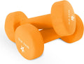 Neoprene Coated Dumbbell Hand Weight Set - Anti-Roll, Color Coded