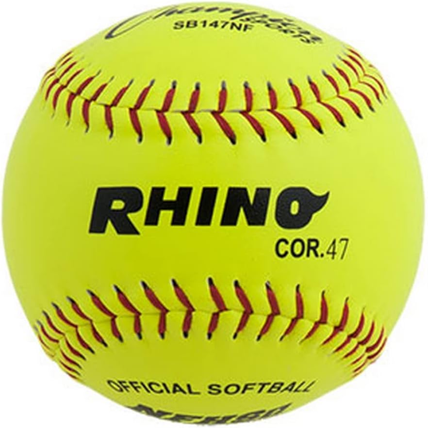 Champion Sports Softballs - Durable Cork Core for All Players