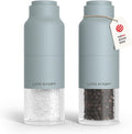 Salt and Pepper Grinder Set Sky Blue - Stainless Steel Manual Mills
