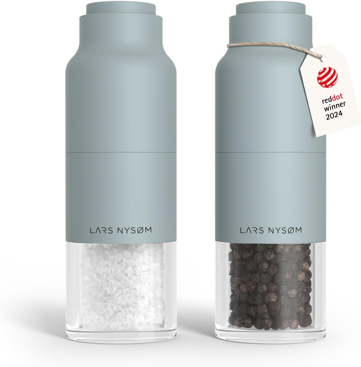 LARS NYSM Salt and Pepper Grinder Set for Stylish Cooking