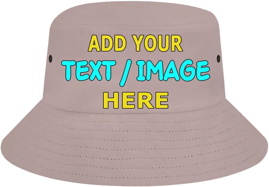 Personalized Wide Brim Sun Hats for Fishing & Beach