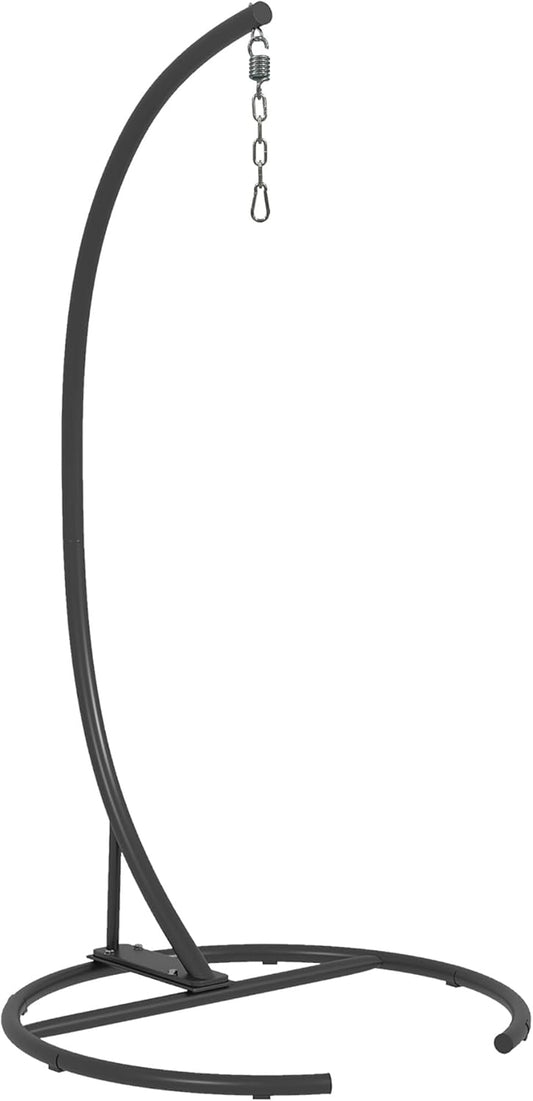 Outsunny Black C-Stand for Hammock & Swing Chairs