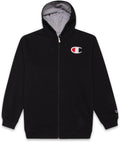 Champion Mens Big and Tall Full Zip Hoodie for Comfort and Style