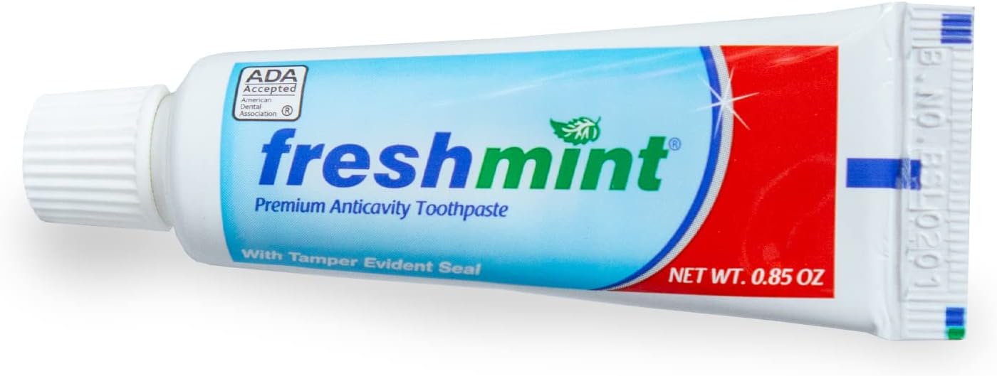 Freshmint Premium Anticavity Fluoride Toothpaste - 144 Tubes