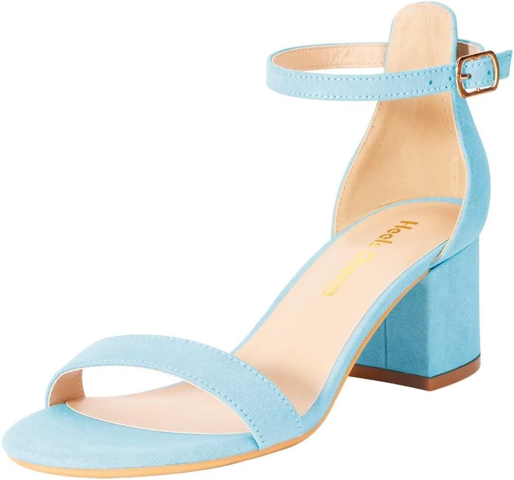 Women's Strappy Chunky Block Low Heeled Sandals for All Occasions