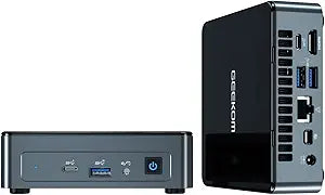 GEEKOM Mini PC MiniAir11 Compact Computer for Home Office Use